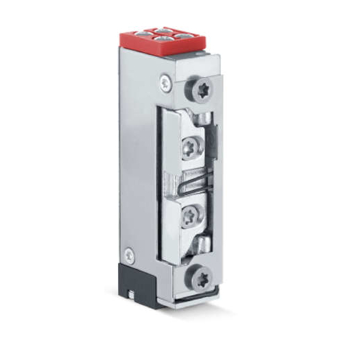 Elektrozaczep GEZE A4301L-B 12-24 V DC NO rewersyjny z czujn